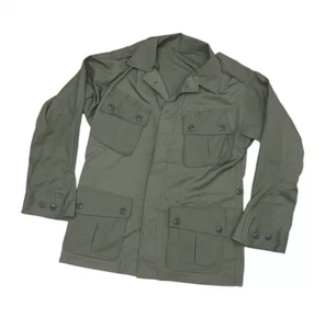 Réplica Guerra de Vietnam Hombres Militar TCU Combate Chaqueta de Campo Ejército Algodón Verde Abrigo - Imagen 1 de 8