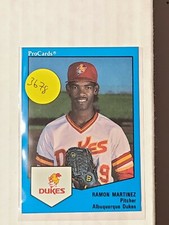 1989 Albuquerque Dukes ProCards #69 Ramon Martinez