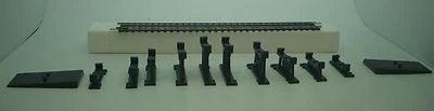 MODEL POWER TRACK TRESTLE SET 12 PCS. #79-12 - Image 1 of 4