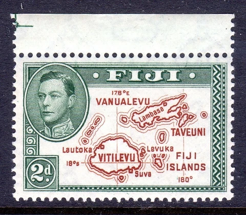 FIJI + 1940+  SG  254   +  Die ll   + MNH    + cv £25.00 Cover
