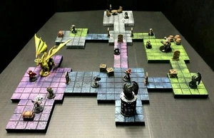 Dungeon Tile Modular Expansion Set 3 Dungeons & Dragons Pathfinder d&d terrain - Picture 1 of 10