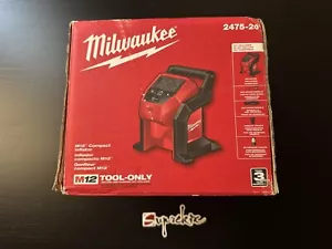 Milwaukee M12 Gonfiatore elettrico portatile senza fili 12 Volt agli ioni di litio 2475-20 - Foto 1 di 11