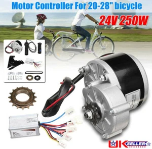 24V 250W Electric Bike Conversion Kit Motor Controller For 22-28'' Biycycle DIY - Picture 1 of 10