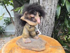 Vintage~RARE ~Golfing NyForm Troll ~ - Picture 1 of 9