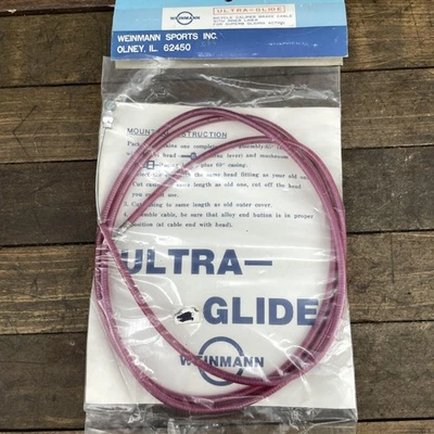 Weinmann Ultra-Glide Bicycle Caliper Brake Cable Set Purple 60in Housing 80s BMX - Image 1 of 4