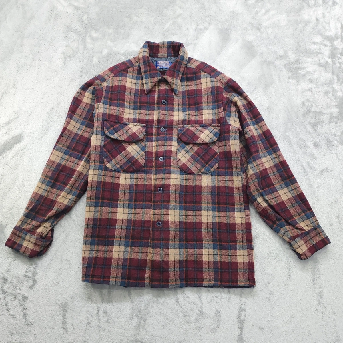 1950s 100% Wool Vintage Casual Shirts for Men | eBay