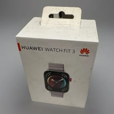 Huawei WATCH Fit 3 Digital Touchscreen Smart Watch - GREY - NYLON STRAP - NEW - Image 1 of 3