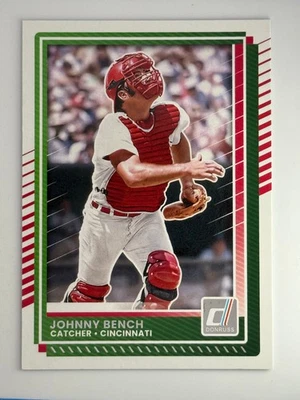 Donruss - Johnny Bench #46 2025 envío gratuito B2G2 GRATIS Foto 1 de 2