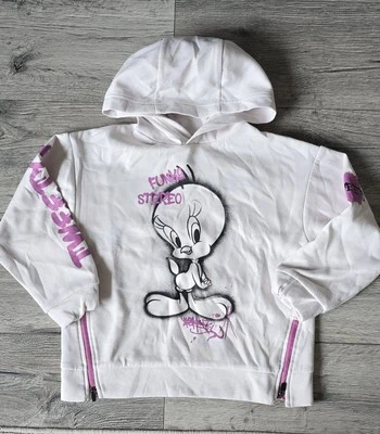 Sudadera con Capucha ZARA Looney Tunes Niñas Piolín Talla 8 ¡USADA EN EXCELENTE ESTADO! Foto 1 de 4