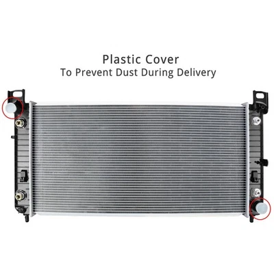 2370 34'' Radiator for For Chevy Silverado 1500 2500 Suburban Tahoe 4.8 5.3 6.0L Foto 1 de 4