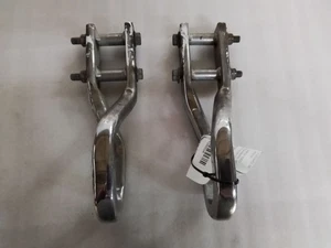 2020 2021 2022 2023 2024 SIERRA 2500 3500 FACTORY CHROME TOW HOOKS - Picture 1 of 12