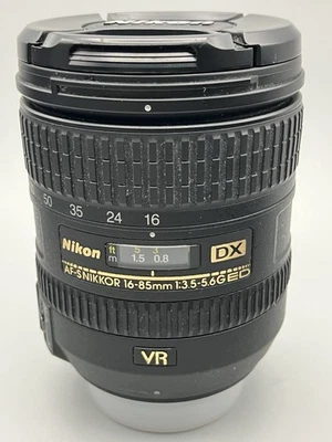 Nikon AF-S DX NIKKOR 16-85mm f/3.5-5.6G ED VR Lens - Image 1 of 4