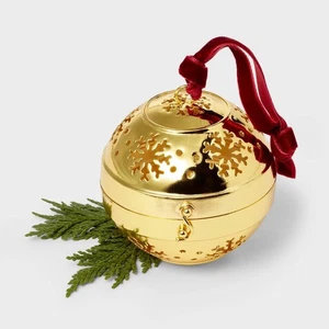 Scented Brass Ornament Holiday Hearth – Threshold - Picture 1 of 2