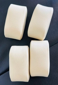 4 COJINES NUEVOS ROLEX DEALER CUERO BEIGE PARA BANDEJA - SIN BANDEJA - Imagen 1 de 9