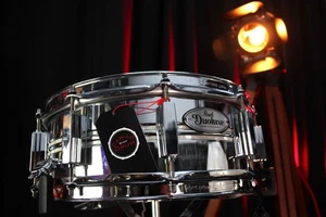 Pearl Duoluxe Chrome-Plated Brass 14" x 5" Snare - Picture 1 of 8