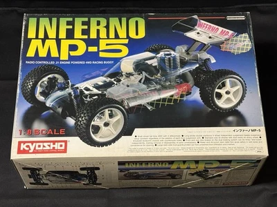Vintage 1995 Kyosho Inferno MP-5 1/8 Engine Off road Buggy  NIB Made in Japan - Image 1 of 4