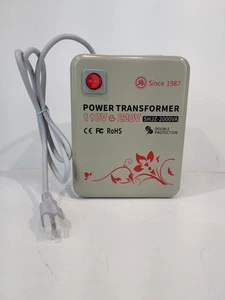 Foshan Step Up Leistungstransformator 110V auf 220V Wandler Modell SHJZ-2000VA - Bild 1 von 4