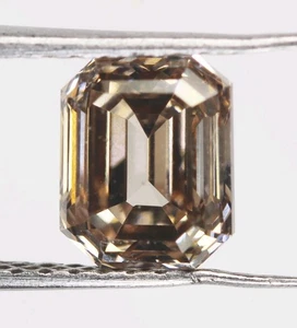 1.36 CT Lab Grown Diamond VVS1-Clarity Emerald Shape Loose Diamond For Ring - Picture 1 of 14