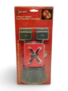 XGaming X-Arcade Adattatore X 2 Giocatori Sony PlayStation Compatibile PSX PS1 PS2 - Foto 1 di 5