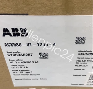 1PC ACS580-01-12A6-4 inverter brand new FedEx or DHL - Picture 1 of 1