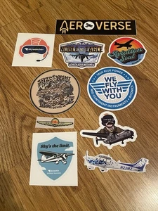 Aviation Sticker Lot - Picture 1 of 12