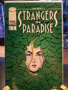Strangers in Paradise #8 FN-VF Image Comics Abstract 1997 Terry Moore - Picture 1 of 2
