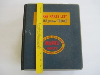 ORIGINAL Mopar Dodge B-Series Truck Parts List Catalog 1952 1953       BSMT - Image 1 of 4