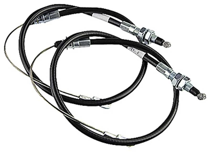 1959-64 Impala/Full Size Parking Brake Cable Set; For Wilwood Rear Caliper Brake - Image 1 of 1