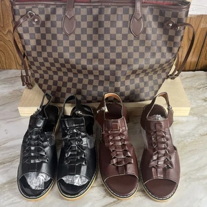 Brandless Purse 10 1/2” And Shoes Lot Size 42 ( 10) - Picture 1 of 15