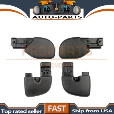 Juego de 4 tapas de extensión de parachoques delantero y trasero Dorman para Jeep Wrangler 97-06 Foto 1 de 4