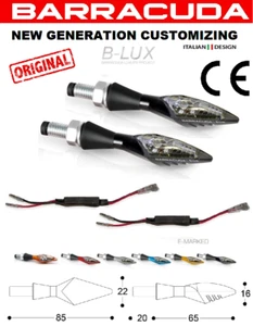Barracuda Coppia Frecce X-LED B-Lux + RES 10W Universali KTM 390 Duke - Foto 1 di 1
