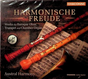 Harmonische Freude-Works for Baroque Oboe Trumpet & Organ Austral Harmony CD NEW - Picture 1 of 2