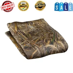 Camo Burlap Ground Blind WEATHER RESISTANT 12' X 54" PORTABLILITY UV Resistant - Picture 1 of 3