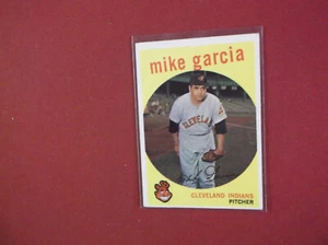 1959 Topps Baseball Hi # 516 Mike Garcia en muy buen estado-excelente - Imagen 1 de 2