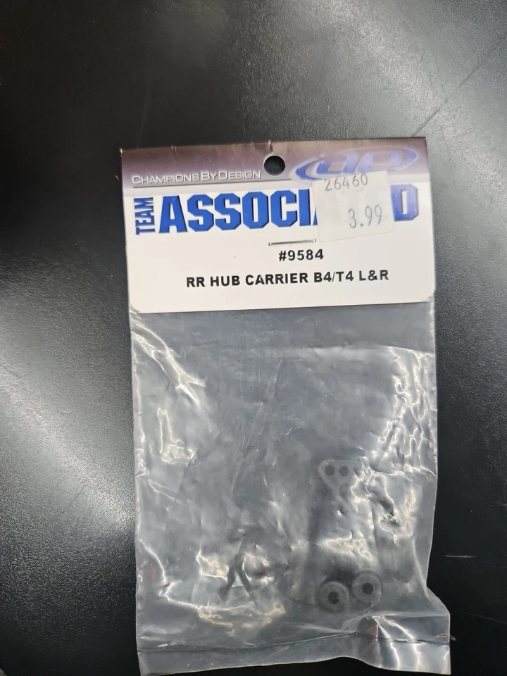Associated Rear Hub Carrier Left & Right Rc10b4 9584