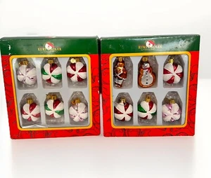 Kurt S Adler 2 boxed Variety/12 Petite Treasures Mini Ornaments 2” Open Box - Picture 1 of 6