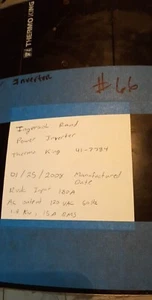 THERMO KING Power Inverter 41-7784 loc66, no way to test removed from truck - Picture 1 of 4