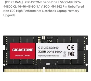 GIGASTONE 32GB DDR5 5600MHz - Picture 1 of 1