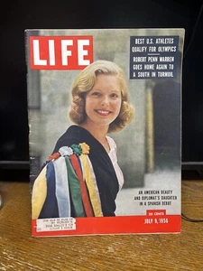Life Magazine July 9 1956 Passport to Olympics Beatrice Lodge on Cover - Picture 1 of 1