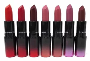 MAC LOVE ME LIPSTICK, Full Size 0.1 Oz New In Box *CHOOSE SHADE* Free Shipping - Picture 1 of 7