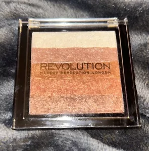 Makeup Revolution Original Shimmer Brick in Rose Gold-.24 Oz-New/DC - Picture 1 of 2