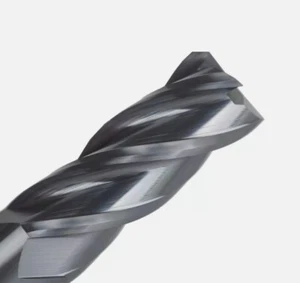 6PCS Conventional 1/8" - 1/2" 4 Flute Solid Carbide End Mills Set - AlTiN Coated - Picture 1 of 8