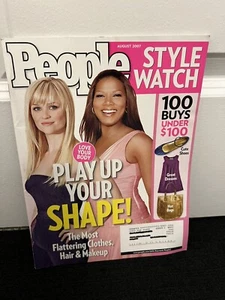 Rare People Magazine Style Watch August 2007 Reese Witherspoon Queen Latifah - Imagen 1 de 23