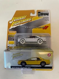 JOHNNY LIGHTING 2010 '10 CHALLENGER R/T COLLECTOR STORAGE TIN WHITE LIGHTING - Picture 1 of 12
