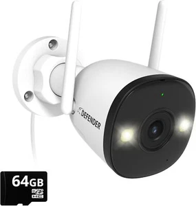 Home Security Camera Outdoor Smart AI Human Vehicle Detection 4K 8MP WiFi 6 BT - Picture 1 of 7