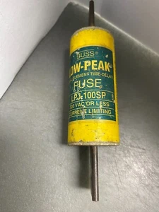 Nice Bussmann LPJ-100SP 100 Amp Fuses Class J 600V - Picture 1 of 3