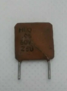 HI Q .05uF (MFD) 50v Vintage Guitar Tone Ceramic Square Capacitor - Tested NOS - Picture 1 of 6