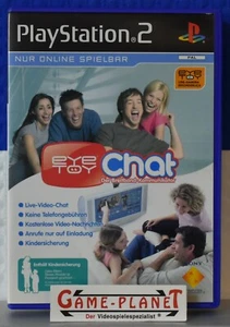 EyeToy Chat El comunicador de banda ancha Playstation 2 NEWvalent OVP 2-256 Jugadores - Imagen 1 de 3