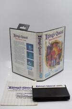 King's Quest Crown Sega Master System COMPLETE  Box manual game. Tested! Works!