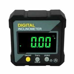 Buscador de ángulos de transportador inclinómetro digital con imanes en el interior y luz de fondo - Imagen 1 de 7